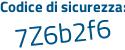 Il Codice di sicurezza è 554b6 poi 1d il tutto attaccato senza spazi