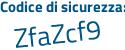 Il Codice di sicurezza è 48e2a continua con 78 il tutto attaccato senza spazi