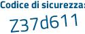 Il Codice di sicurezza è 818be56 il tutto attaccato senza spazi