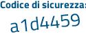 Il Codice di sicurezza è aZ83 continua con f33 il tutto attaccato senza spazi