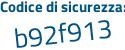 Il Codice di sicurezza è 6f17d continua con 8c il tutto attaccato senza spazi