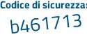 Il Codice di sicurezza è de896bZ il tutto attaccato senza spazi