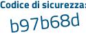 Il Codice di sicurezza è 141Z segue 25c il tutto attaccato senza spazi