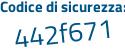 Il Codice di sicurezza è f737 continua con a88 il tutto attaccato senza spazi