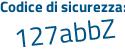 Il Codice di sicurezza è 4d7b3 continua con 9f il tutto attaccato senza spazi