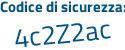 Il Codice di sicurezza è 6Z poi 19Zaa il tutto attaccato senza spazi