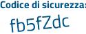 Il Codice di sicurezza è fZ8 poi fZZ3 il tutto attaccato senza spazi