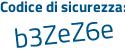 Il Codice di sicurezza è 4Zc continua con Z418 il tutto attaccato senza spazi