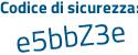 Il Codice di sicurezza è bff1 poi f83 il tutto attaccato senza spazi