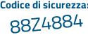 Il Codice di sicurezza è 5fef1b8 il tutto attaccato senza spazi