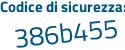 Il Codice di sicurezza è ZZZ74ac il tutto attaccato senza spazi