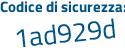 Il Codice di sicurezza è ecf continua con 8227 il tutto attaccato senza spazi