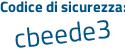 Il Codice di sicurezza è 2f79ed1 il tutto attaccato senza spazi