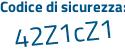 Il Codice di sicurezza è d29d poi 3fc il tutto attaccato senza spazi