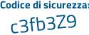 Il Codice di sicurezza è 91a68e8 il tutto attaccato senza spazi