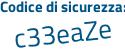 Il Codice di sicurezza è 741d continua con 42d il tutto attaccato senza spazi