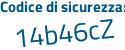 Il Codice di sicurezza è 93 poi c3Zdd il tutto attaccato senza spazi