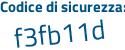 Il Codice di sicurezza è 472e137 il tutto attaccato senza spazi