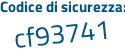 Il Codice di sicurezza è 729Z poi 7Z5 il tutto attaccato senza spazi