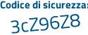 Il Codice di sicurezza è 48ab4cb il tutto attaccato senza spazi