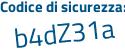 Il Codice di sicurezza è e98 continua con 97f7 il tutto attaccato senza spazi