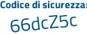 Il Codice di sicurezza è b313c continua con af il tutto attaccato senza spazi