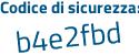 Il Codice di sicurezza è 1 continua con Z93dde il tutto attaccato senza spazi