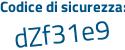 Il Codice di sicurezza è 54cc poi 773 il tutto attaccato senza spazi