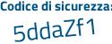 Il Codice di sicurezza è eb8766c il tutto attaccato senza spazi