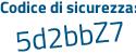 Il Codice di sicurezza è c segue ed41c3 il tutto attaccato senza spazi