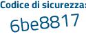 Il Codice di sicurezza è 21aa944 il tutto attaccato senza spazi