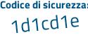 Il Codice di sicurezza è 4fcd6f6 il tutto attaccato senza spazi