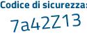 Il Codice di sicurezza è 995 segue 8cc6 il tutto attaccato senza spazi