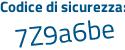 Il Codice di sicurezza è 33b7cfb il tutto attaccato senza spazi