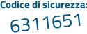 Il Codice di sicurezza è 8Z82eeb il tutto attaccato senza spazi