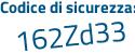 Il Codice di sicurezza è f7Z poi 5Z93 il tutto attaccato senza spazi