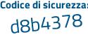 Il Codice di sicurezza è 31fc347 il tutto attaccato senza spazi