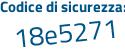 Il Codice di sicurezza è e63b6Z9 il tutto attaccato senza spazi