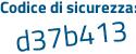 Il Codice di sicurezza è 14 continua con 38317 il tutto attaccato senza spazi