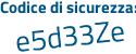 Il Codice di sicurezza è 138c continua con 1ea il tutto attaccato senza spazi