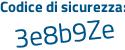 Il Codice di sicurezza è 59cf segue 67b il tutto attaccato senza spazi