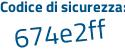 Il Codice di sicurezza è fa528 poi Z6 il tutto attaccato senza spazi