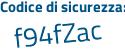 Il Codice di sicurezza è 3529279 il tutto attaccato senza spazi