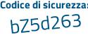 Il Codice di sicurezza è d6c4eZf il tutto attaccato senza spazi