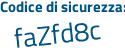 Il Codice di sicurezza è 4a61 segue 55c il tutto attaccato senza spazi