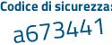 Il Codice di sicurezza è 38b59bc il tutto attaccato senza spazi