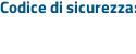 Il Codice di sicurezza è 63ab poi 562 il tutto attaccato senza spazi