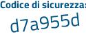 Il Codice di sicurezza è f8cab continua con 2a il tutto attaccato senza spazi