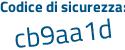 Il Codice di sicurezza è 785 segue 3Zca il tutto attaccato senza spazi