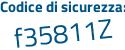 Il Codice di sicurezza è dc4Z995 il tutto attaccato senza spazi